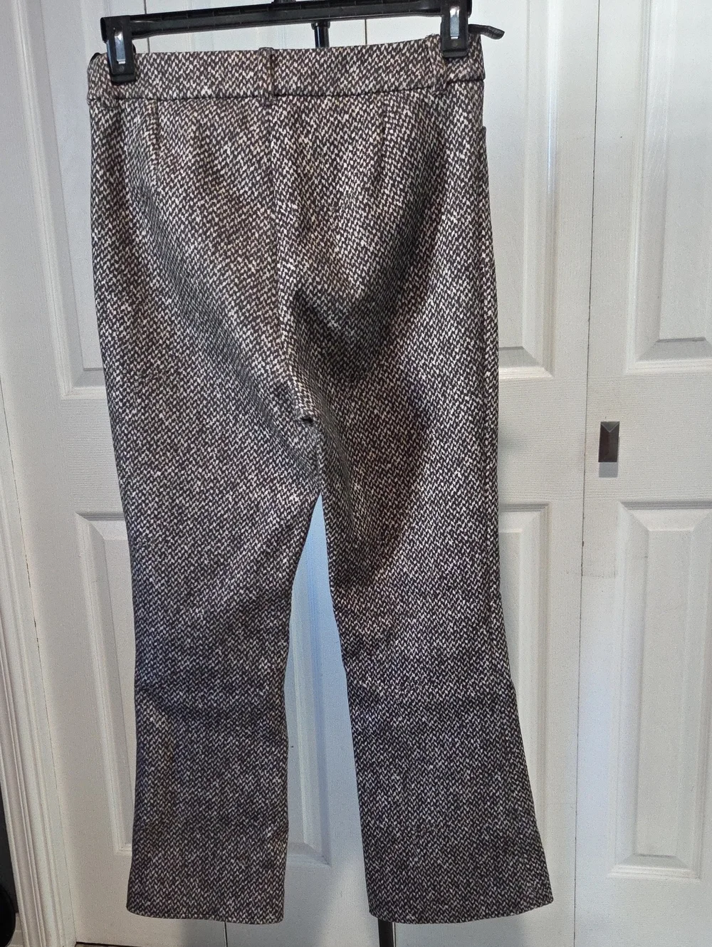 Sz 6 - Tory Burch Black and White Printed Pants